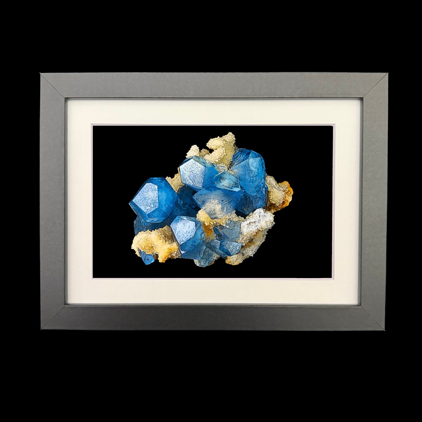 Celestine with Calcite Graphic Print