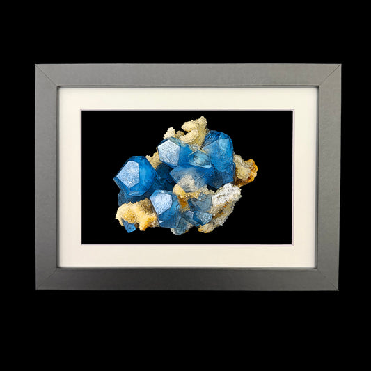 Celestine with Calcite Graphic Print