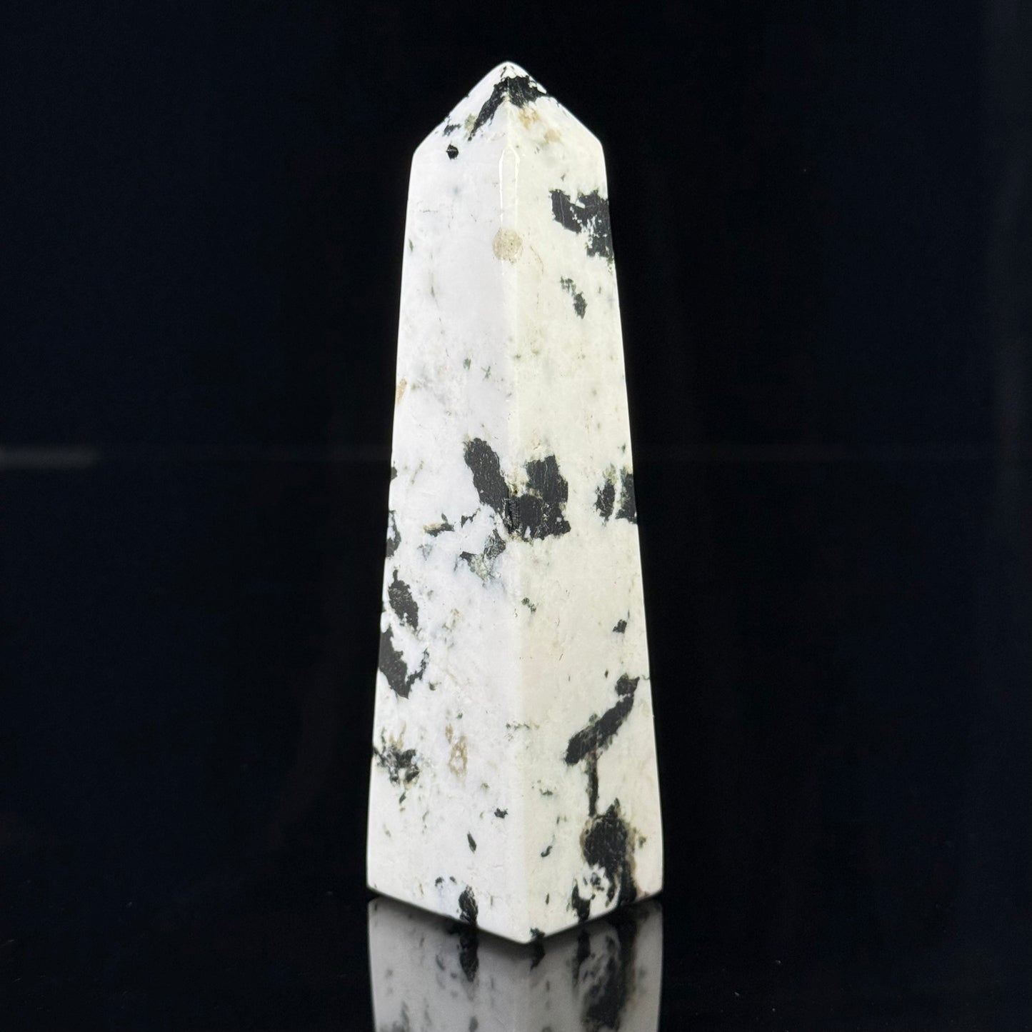 Quartz with Black Tourmaline Point