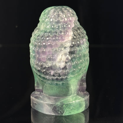 Fluorite Buddha Head