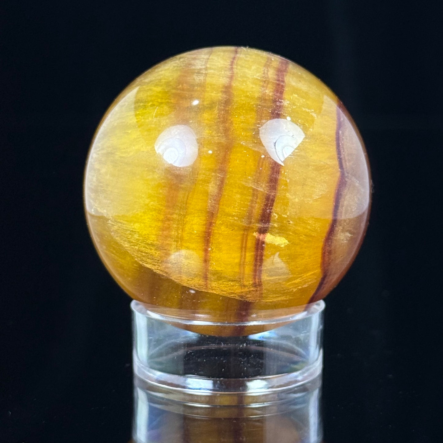 Yellow Fluorite Sphere