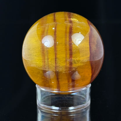 Yellow Fluorite Sphere