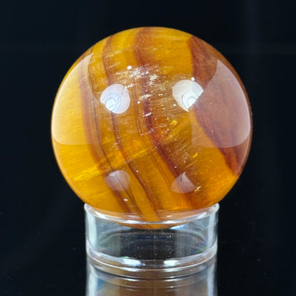 Yellow Fluorite Sphere