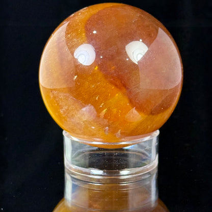 Yellow Fluorite Sphere