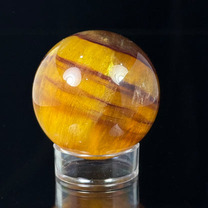 Yellow Fluorite Sphere
