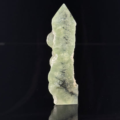 Prehnite with Epidote Point