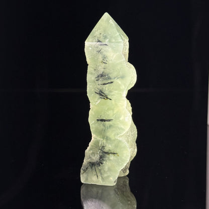 Prehnite with Epidote Point