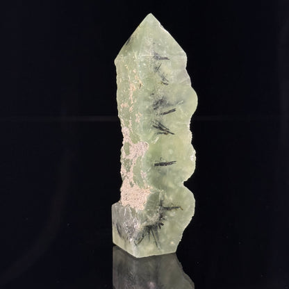 Prehnite with Epidote Point