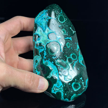 Malachite with Chrysocolla