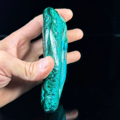 Malachite with Chrysocolla