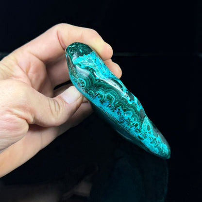 Malachite with Chrysocolla
