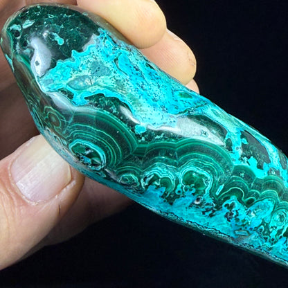 Malachite with Chrysocolla