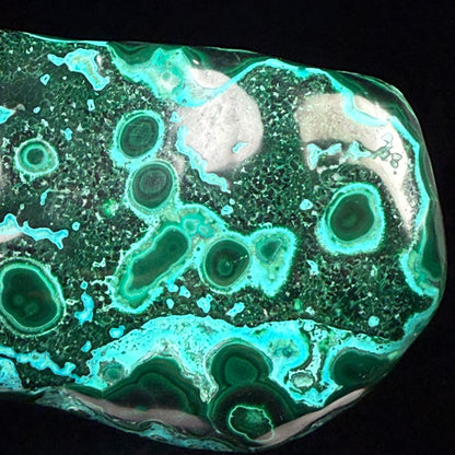 Malachite with Chrysocolla