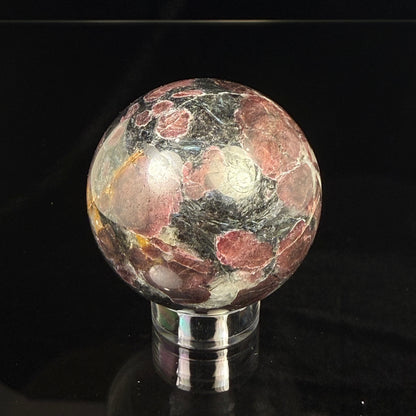Garnet Arfvedsonite Sphere