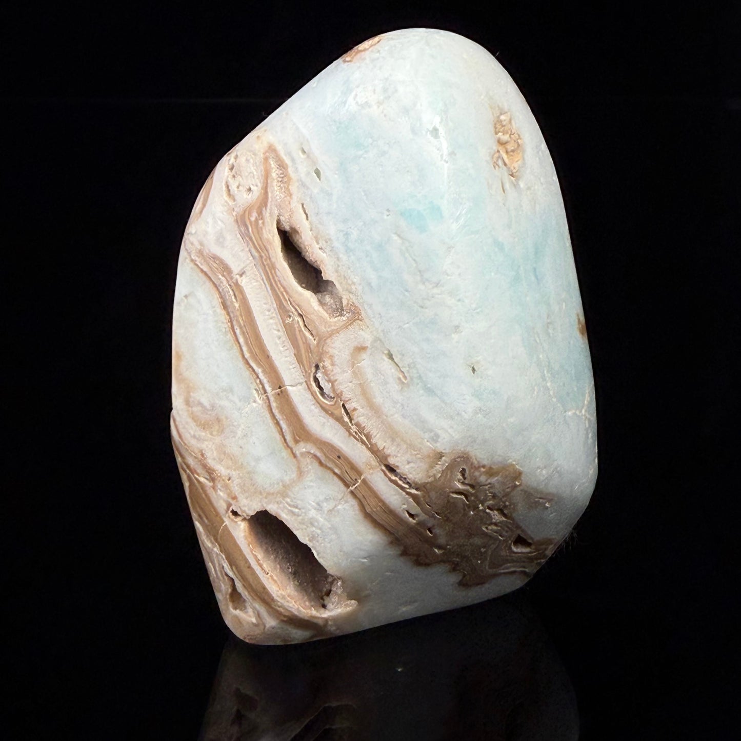 Blue Caribbean Calcite Freeform