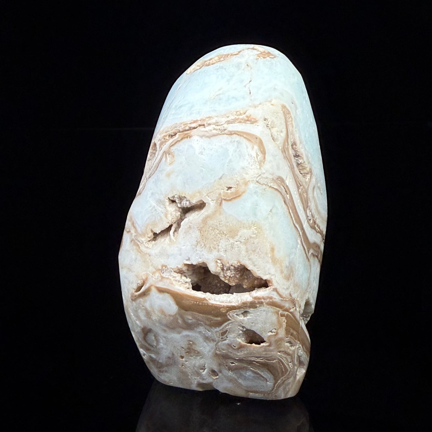 Blue Caribbean Calcite Freeform