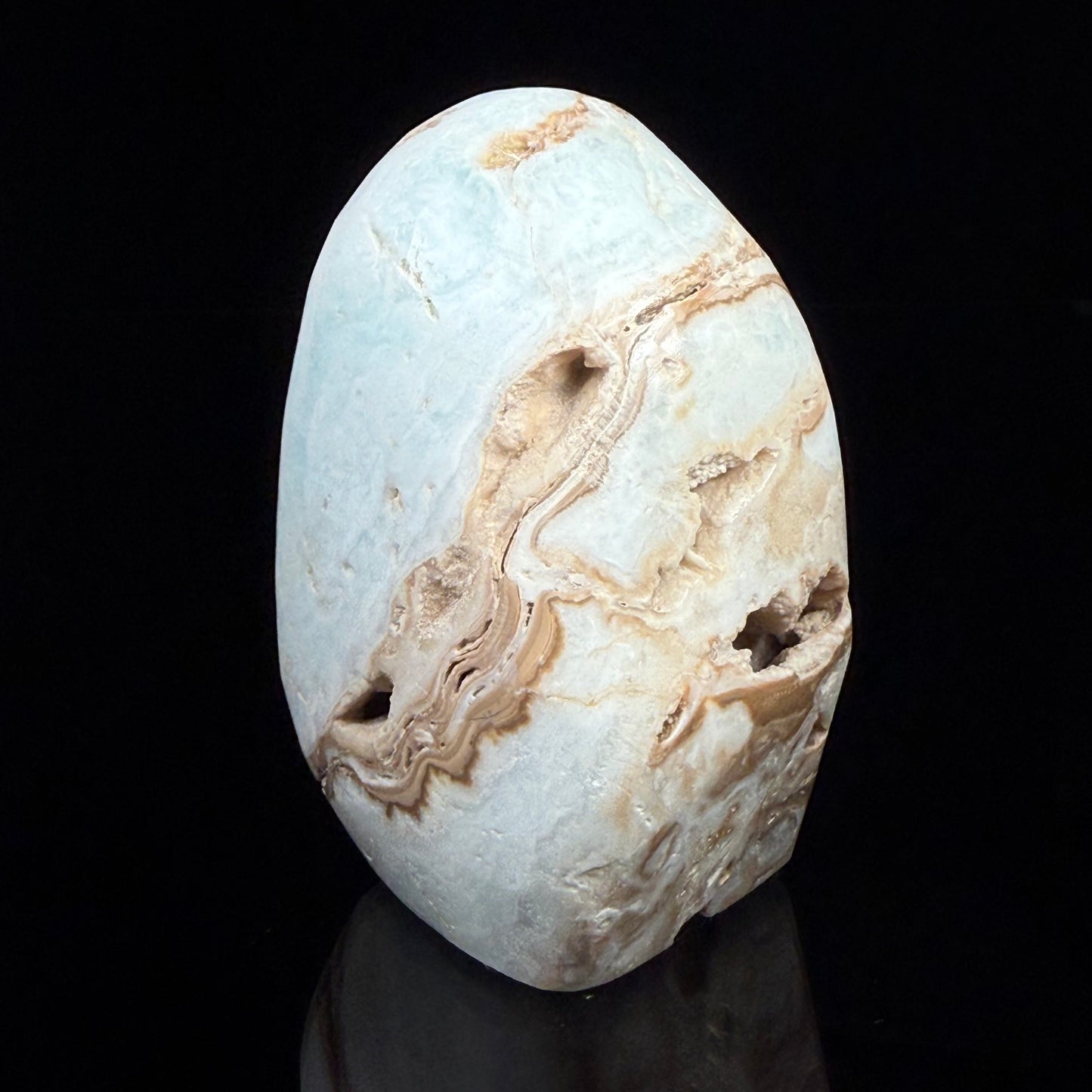 Blue Caribbean Calcite Freeform