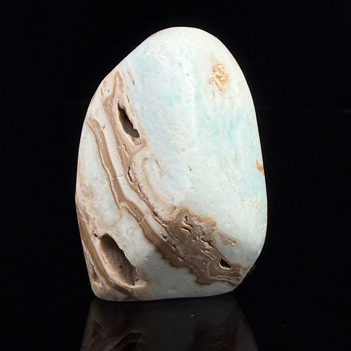 Blue Caribbean Calcite Freeform
