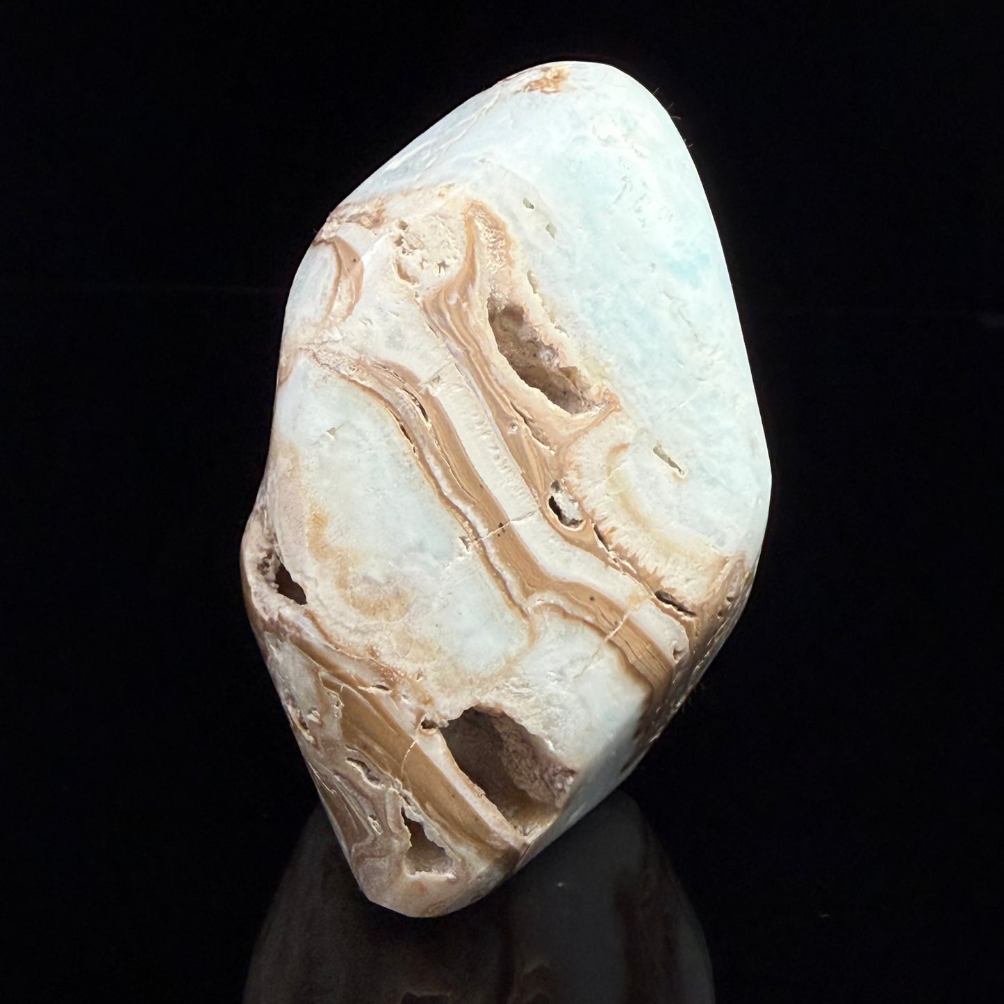 Blue Caribbean Calcite Freeform