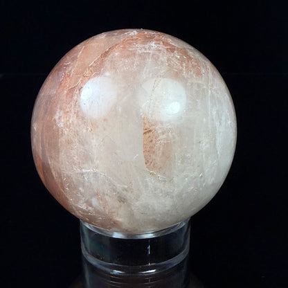 Red Hematite Quartz Sphere
