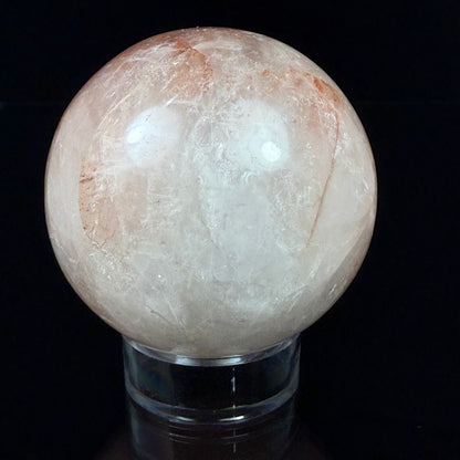 Red Hematite Quartz Sphere