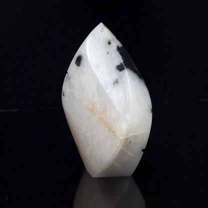 Quartz with Black Tourmaline Flame
