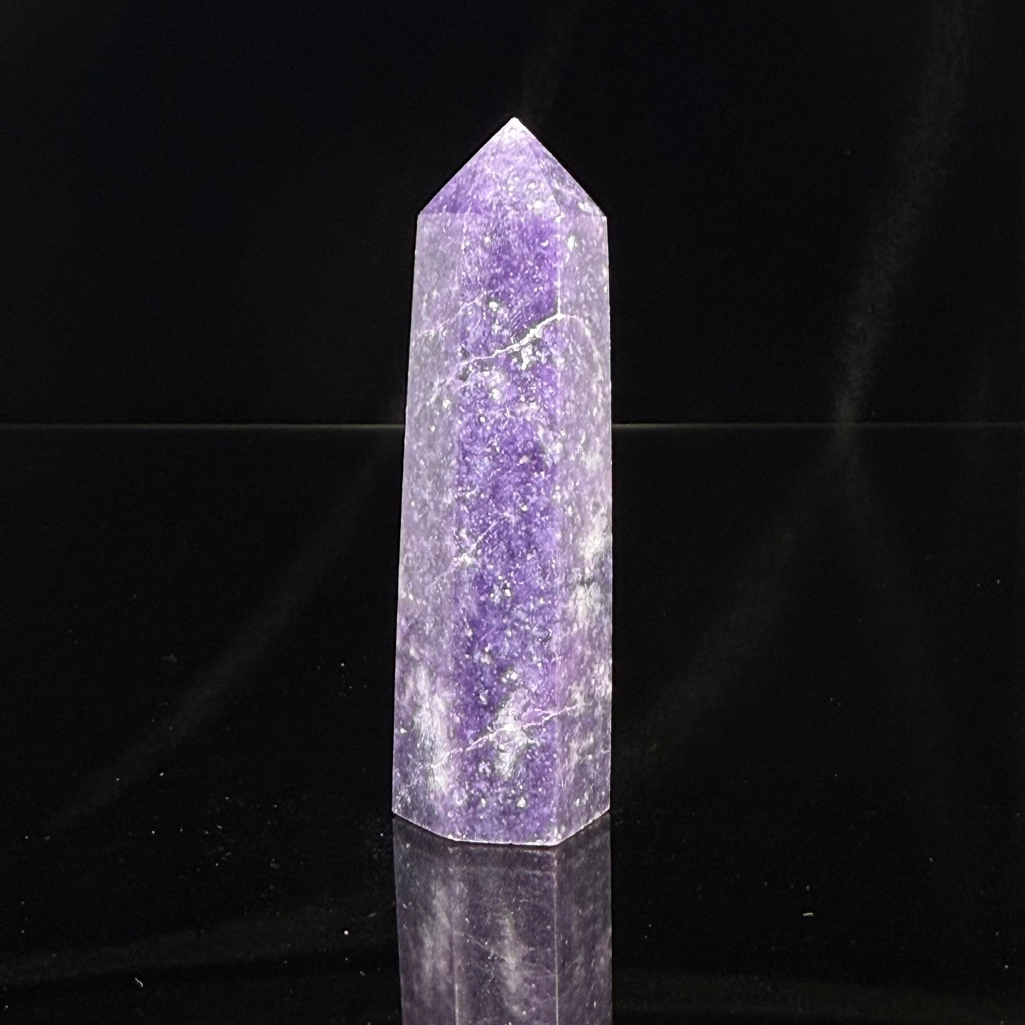 Lepidolite Point