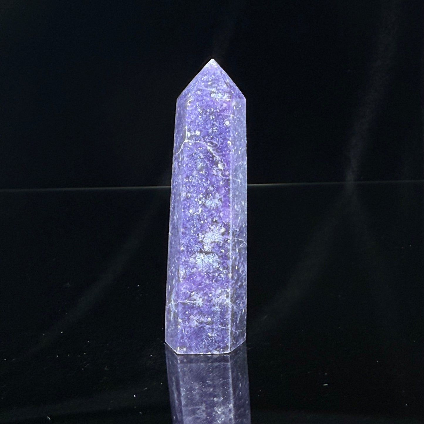 Lepidolite Point
