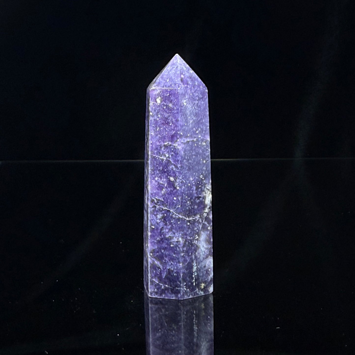 Lepidolite Point