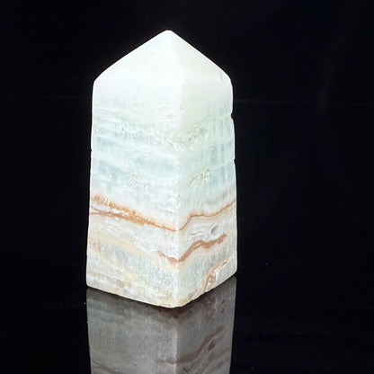 Blue Caribbean Calcite Point
