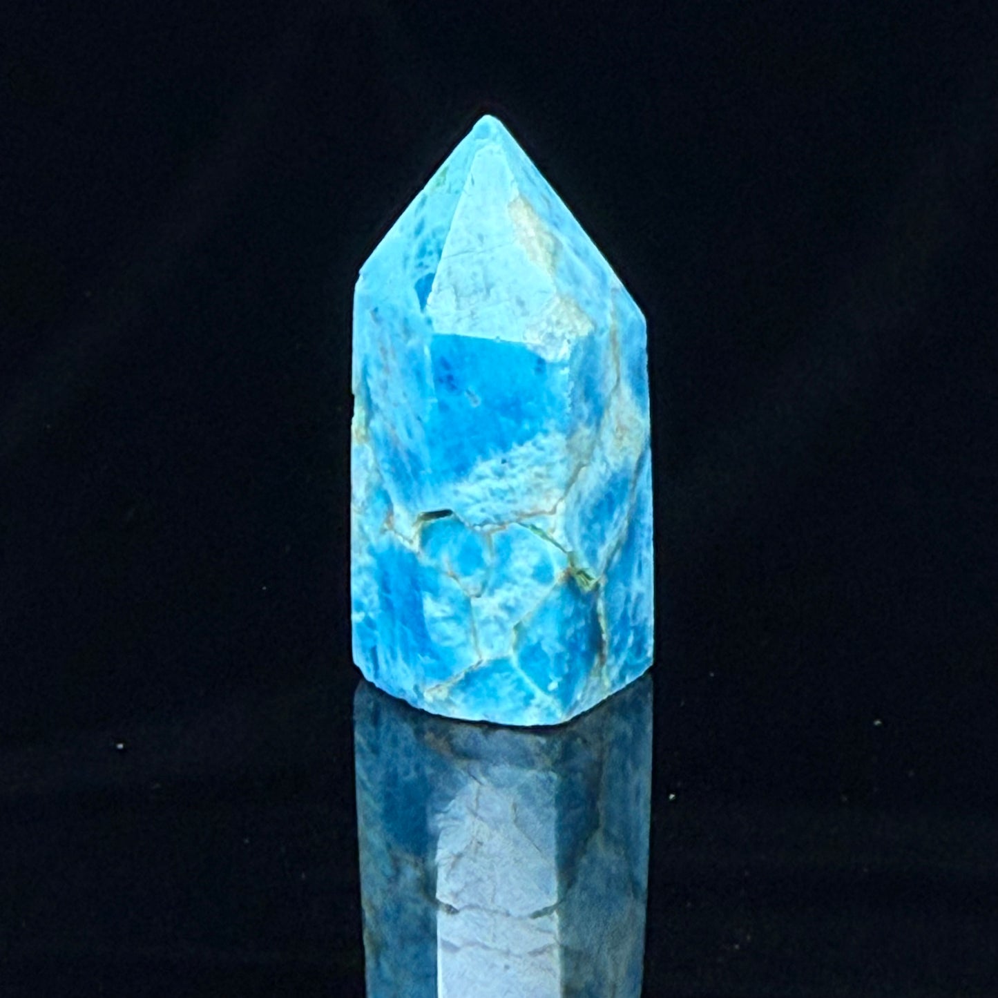 Blue Apatite Point