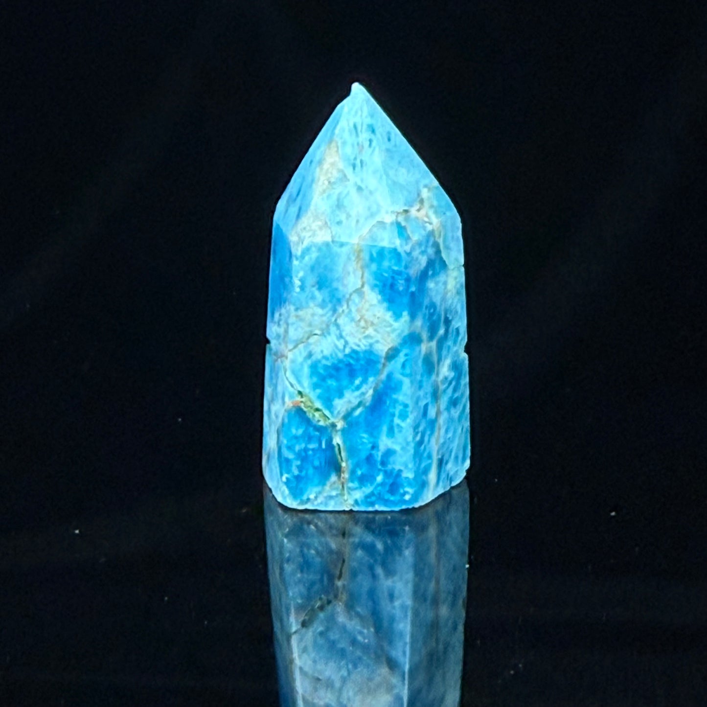 Blue Apatite Point