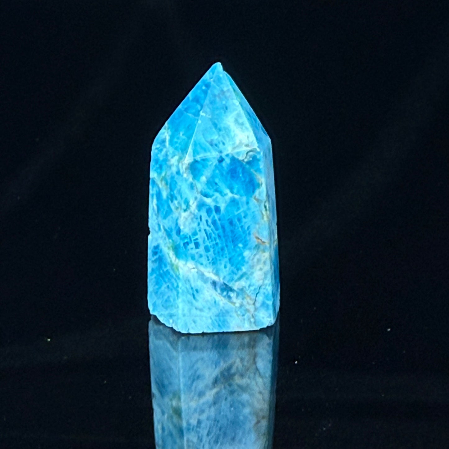 Blue Apatite Point