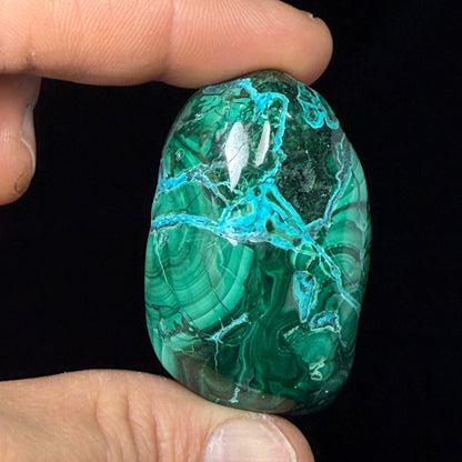 Malachite with Chrysocolla
