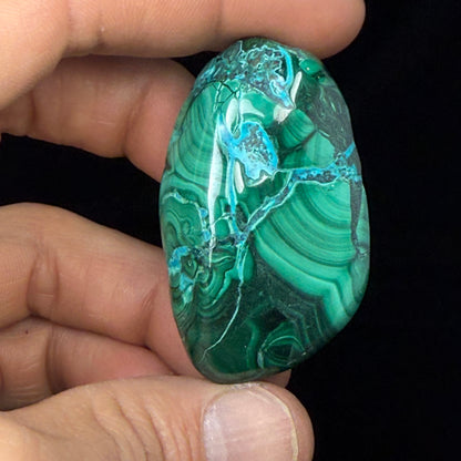 Malachite with Chrysocolla