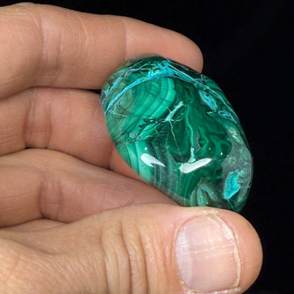 Malachite with Chrysocolla