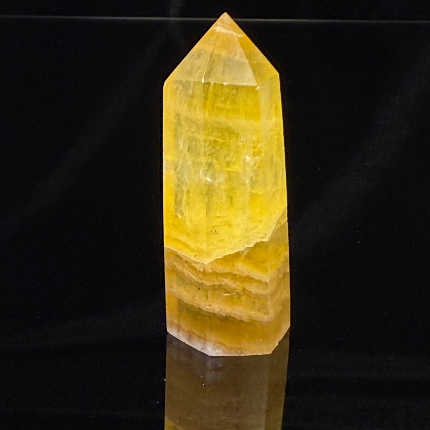 Yellow Fluorite Point