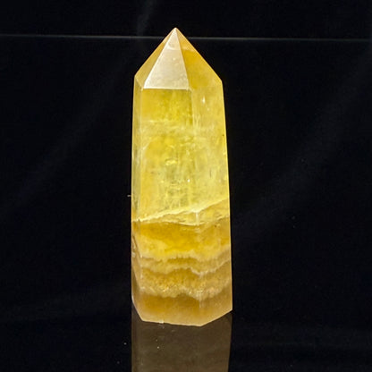 Yellow Fluorite Point