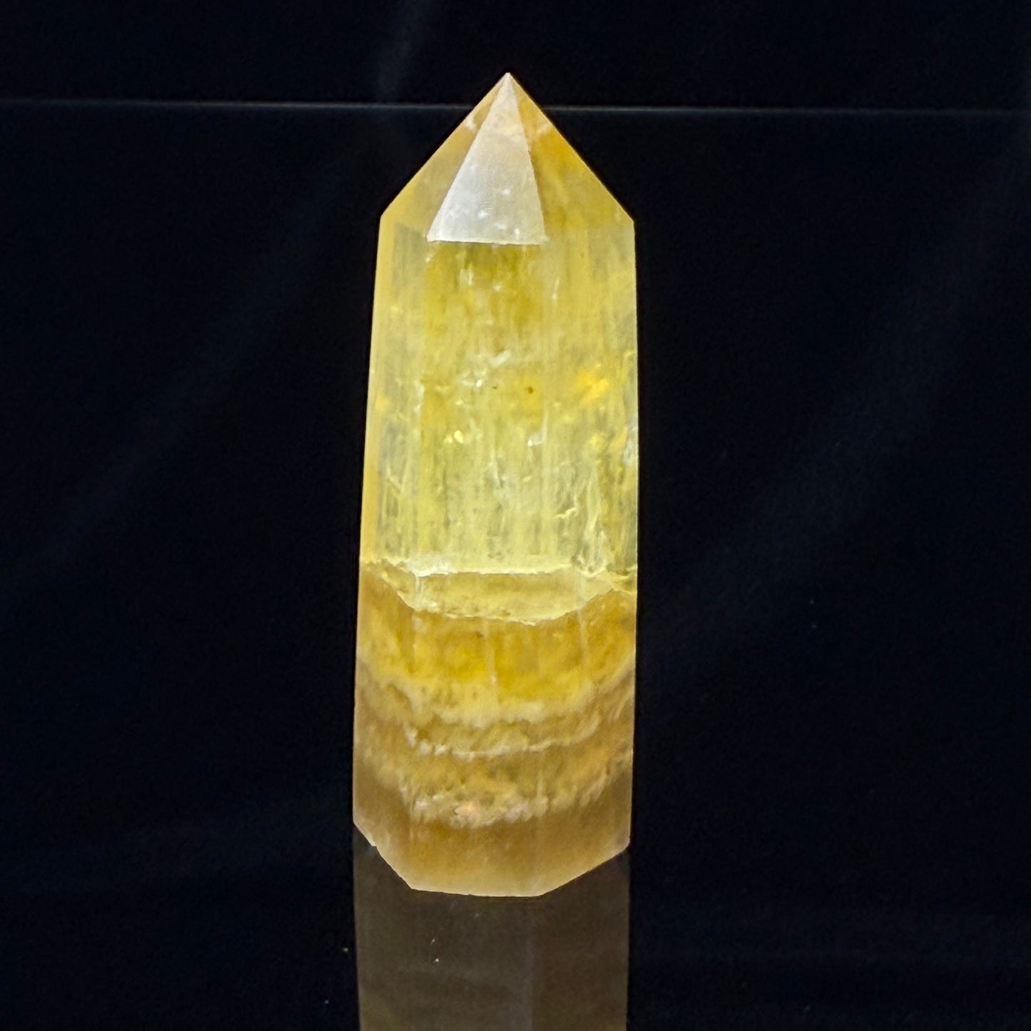 Yellow Fluorite Point