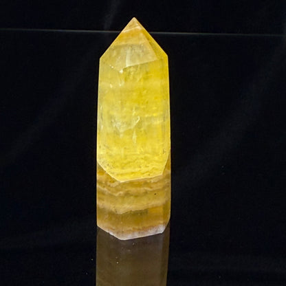 Yellow Fluorite Point