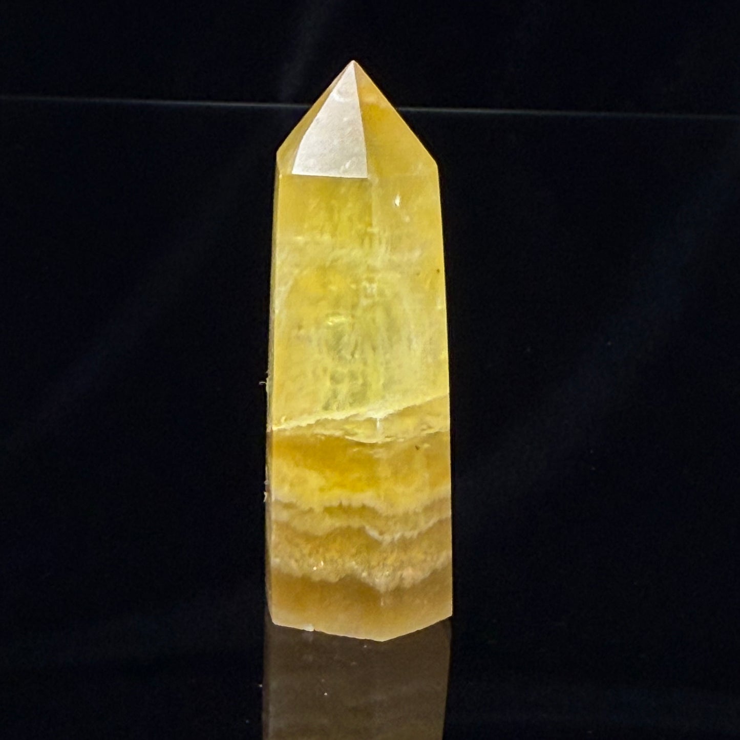 Yellow Fluorite Point