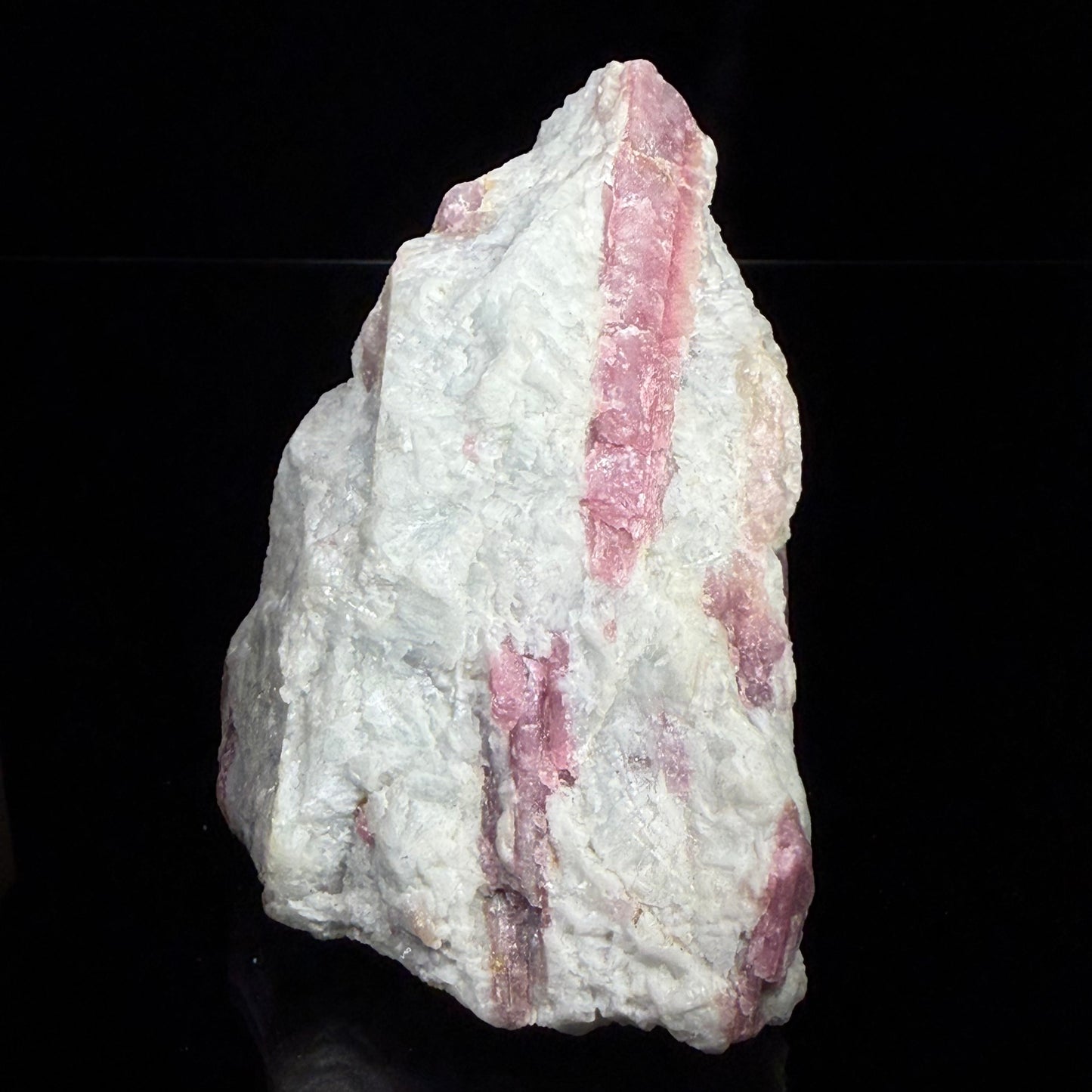 Pink Tourmaline in Quartz