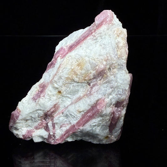 Pink Tourmaline in Quartz
