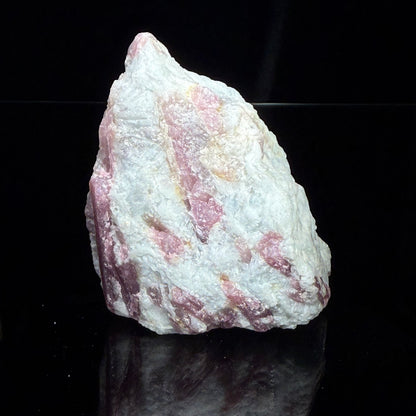 Pink Tourmaline in Quartz