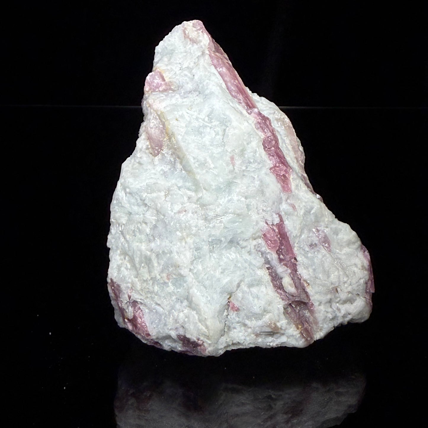Pink Tourmaline in Quartz