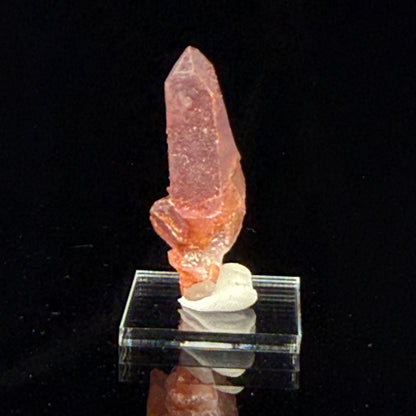Hematite Quartz Point