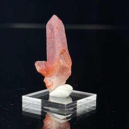 Hematite Quartz Point
