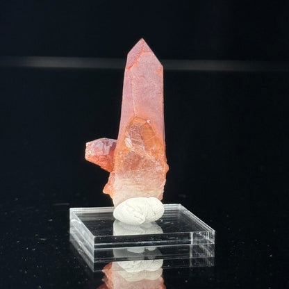 Hematite Quartz Point